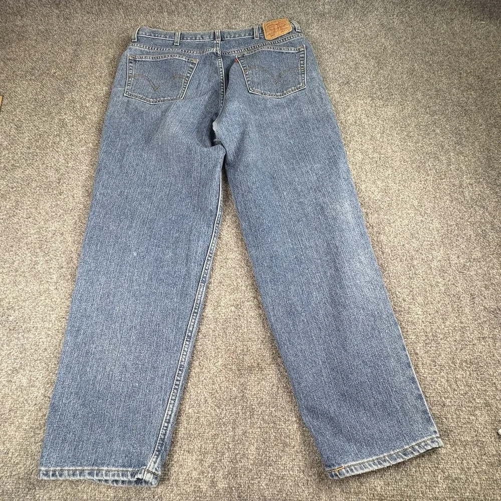 Y2K 90s Levi's 560 Jeans Men 40x30.5 Blue Comfort Fit‎ Tapered  Relaxed Vintage